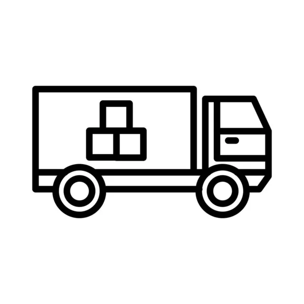 Truck Vector Icon Design — Vector de stoc