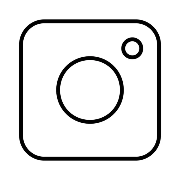 Instagram Vector Icon Design — Stock Vector