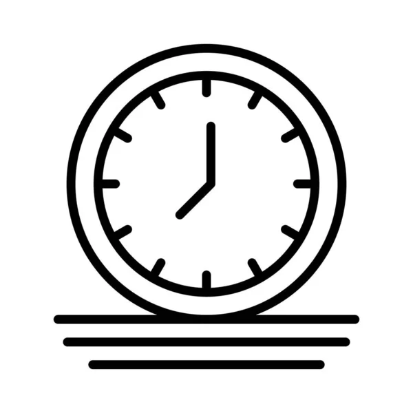 Relógio Vector Ícone Design — Vetor de Stock