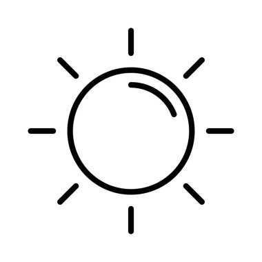 Sun Vector Icon Design