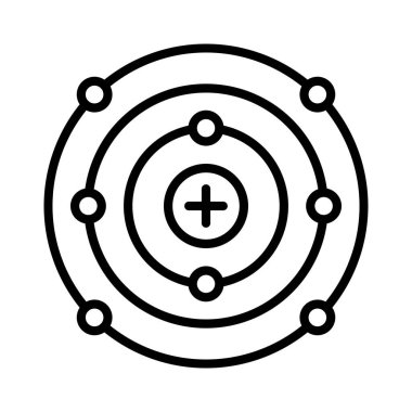 proton Vektör Simgesi Tasarımı