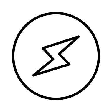 Enerji vektör simgesi tasarım