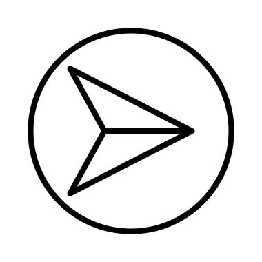 Vektör simgesi tasarım göndermek