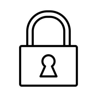 Padlock Vector Icon Design