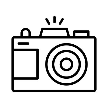 Kamera vektör simgesi tasarım