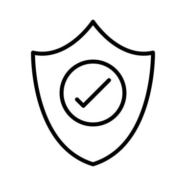 Sheild Vektör Simgesi Tasarımı