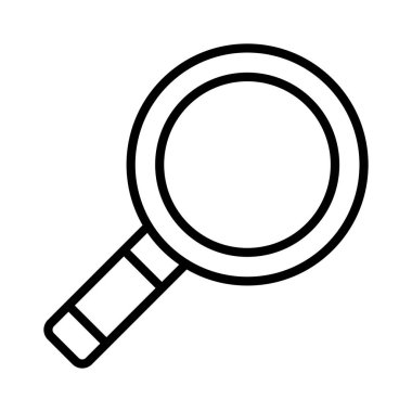 Magnifying Glass Vector Icon Design