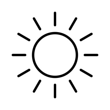 Sun Vector Icon Design