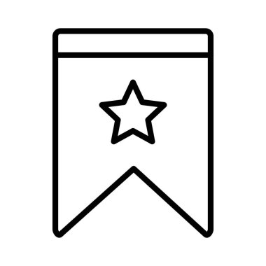 Bookmark Vector Icon Design