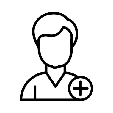 User Add Vector Icon Design