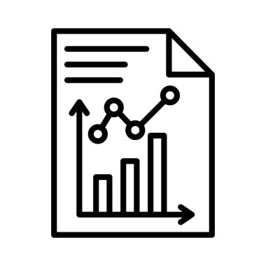 Bar Chart  Vector Icon Design
