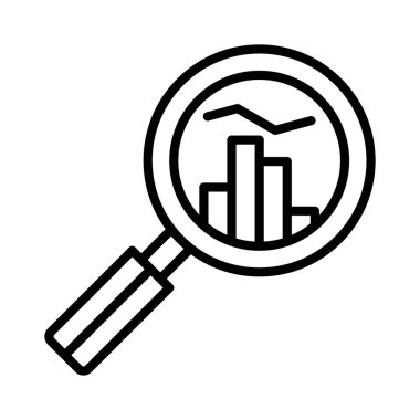 Analysis Vector Icon Design