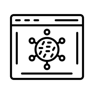 Virus Vector Icon Design