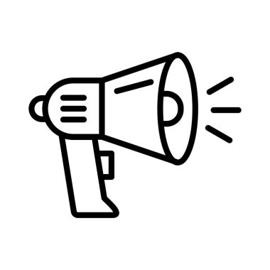 Loudspeaker  Vector Icon Design