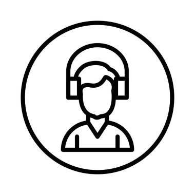 Customer Service Vector Icon Design