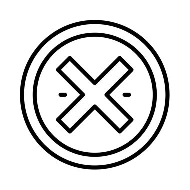 Başarısız Vektör Simgesi Tasarımı