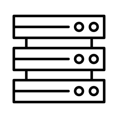Database Vector Icon Design