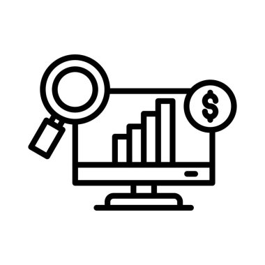 Data Analysis Vector Icon Design