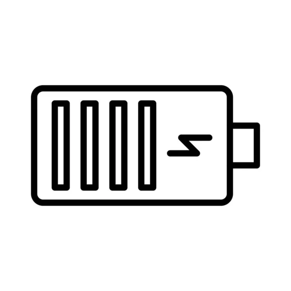 Battery Vector Icon Design — Stock Vector