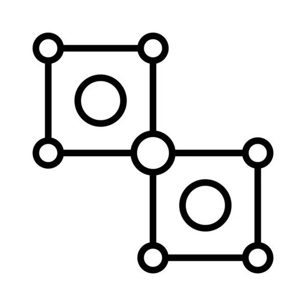 Обмежувальна Коробка Векторний Дизайн Піктограм — стоковий вектор