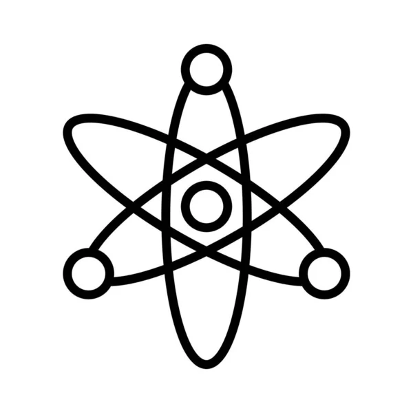 Atom Vector Icon Design — Stok Vektör