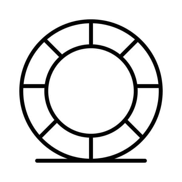 Spin Vector Icono Diseño — Vector de stock