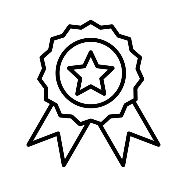 Ikona Wektora Jakości Odznaki — Wektor stockowy
