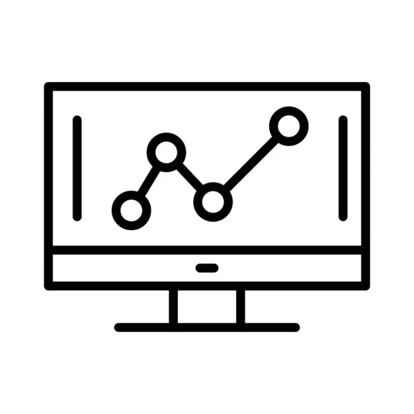 Seo Monitoring Vector Icon Design — стоковий вектор