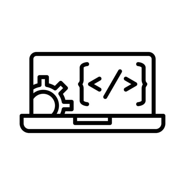 Web Development Vector Icon Design — Stockový vektor