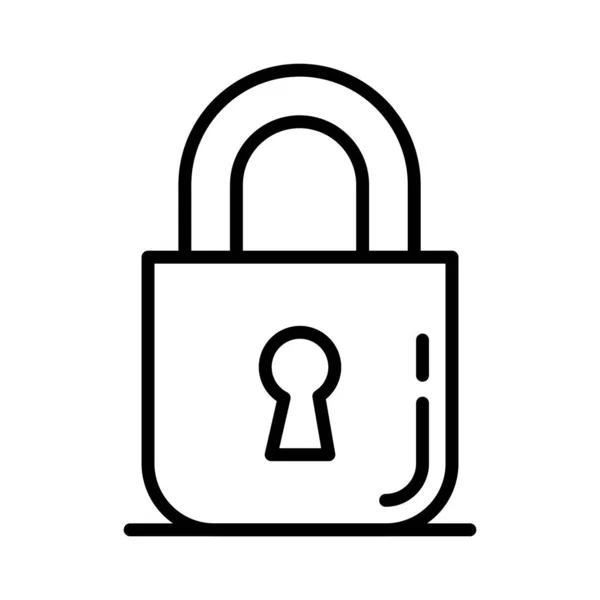 Lock Vector Icon Design — Vector de stock