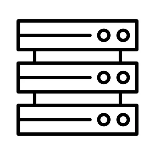 Database Vector Icon Design —  Vetores de Stock