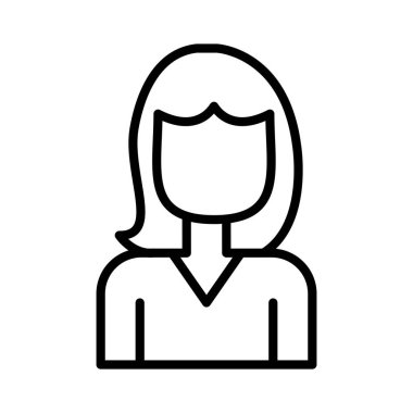 Woman Vector Icon Design