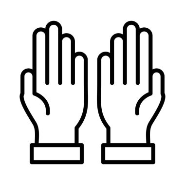 Dua Vektörü Simgesi Tasarımı