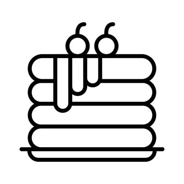 Krep Vektörü Simgesi Tasarımı