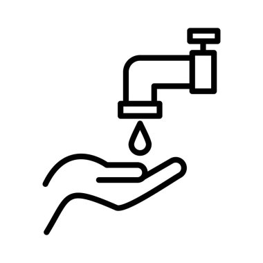 Abluka Vektörü Simgesi Tasarımı