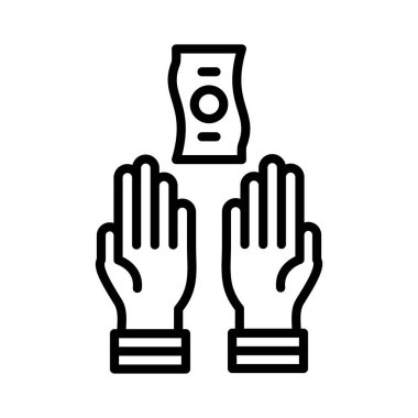 Infaq Vektör Simgesi Tasarımı