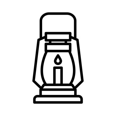 Lantern Vector Icon Design