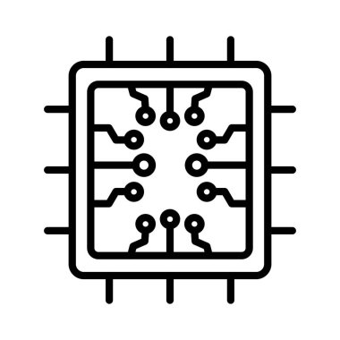 Chip Vector Icon Design