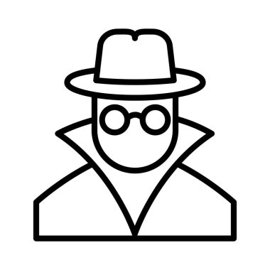 Spy Vector Icon Design