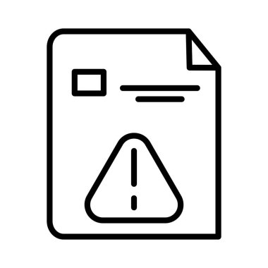 Error Vector Icon Design