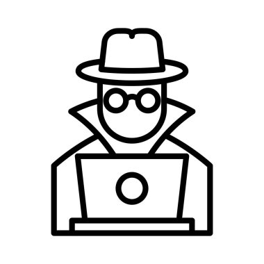 Hacker Vector Icon Design