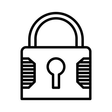 Padlock Vector Icon Design
