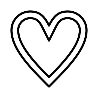 Kalp vektör simgesi tasarım