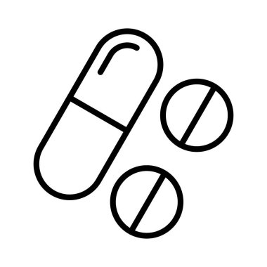 Pill Vector Icon Design