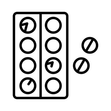 Pills Vector Icon Design