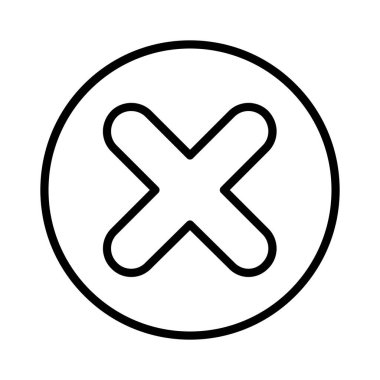 Çarpma Vektörü Simgesi Tasarımı