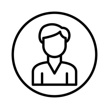 Kullanıcı vektör simgesi tasarım