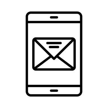 E-posta vektör simgesi tasarım