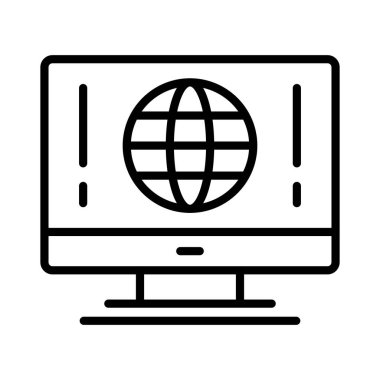 Internet Vector Icon Design