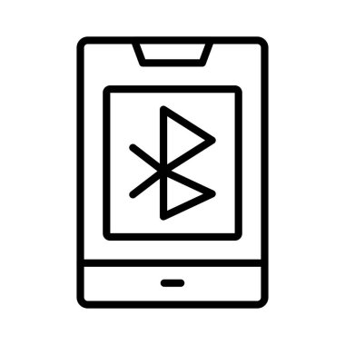 Bluetooth Vector Icon Design